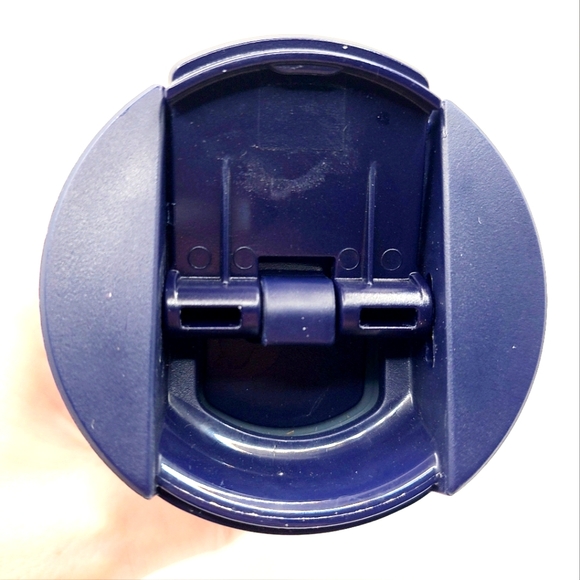 Starbucks 2020 Christmas Cranberry Red Navy Stainless Steel Tumbler 16oz - Picture 5 of 6